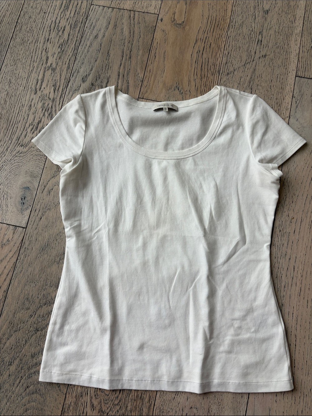 Lafayette 148 Scoop Neck Tee